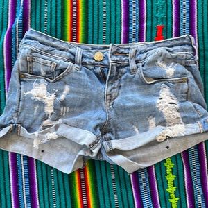 Express Denim Shorts - 00